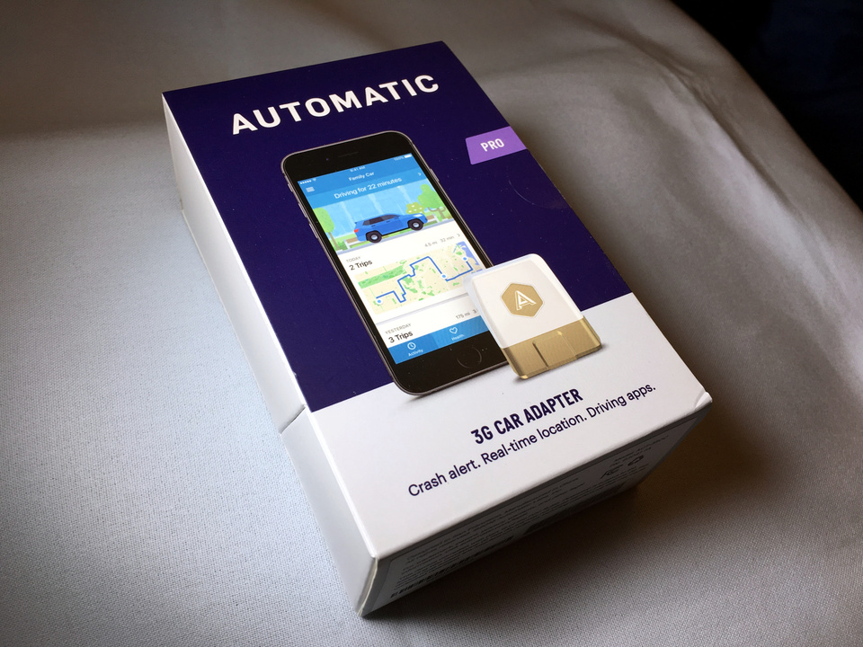 Der Automatic-Adapter fürs Auto schreibt mit, wo das Auto gerade ist.