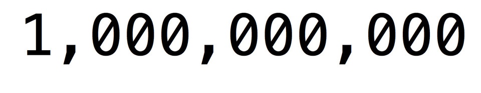 Sagt der Amerikaner "Billion", meint er "Milliarde".