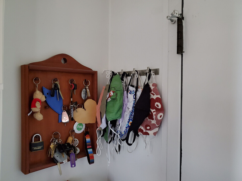 Unsere Sammlung von 25 Covid-Masken.
