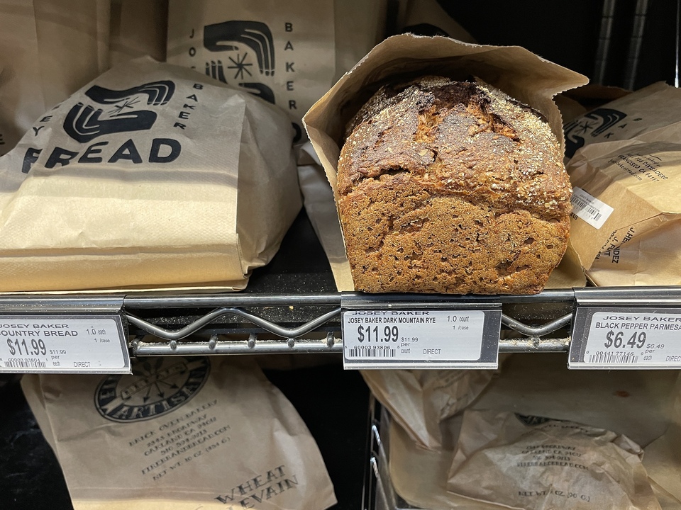 Im März 2023 kostete ein Laib Brot 11.99 Dollar.