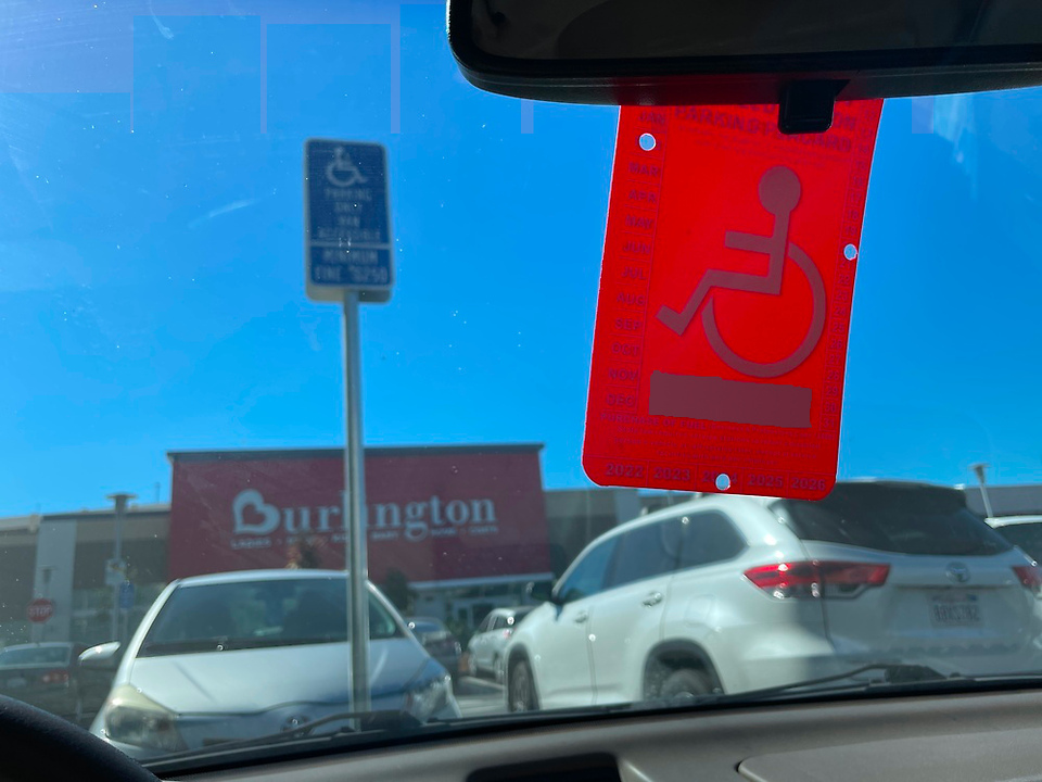 "Because we have a red placard ..."