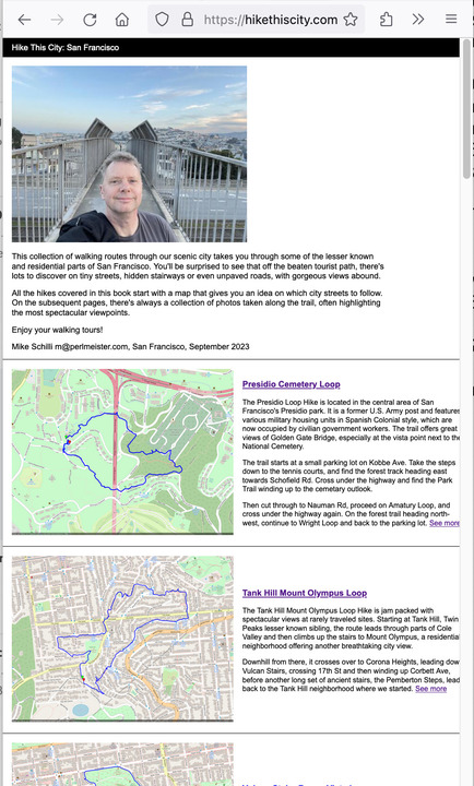 Die neue Webseite hikethiscity.com zeigt alle unsere Stadtwanderwege.