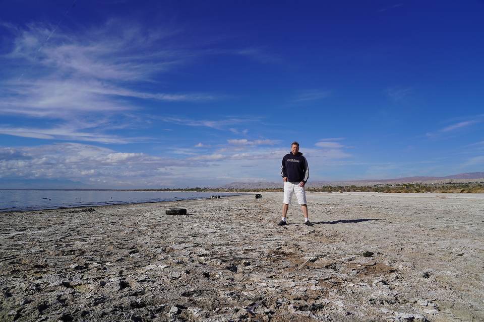 Salton Sea: Ein See mit zu hohem Salzgehalt.