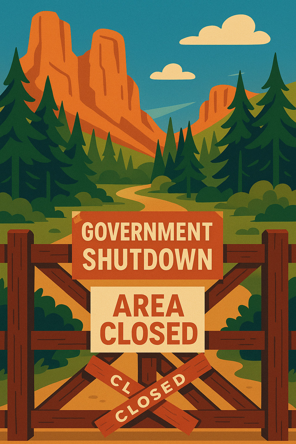 Nationalparks mussten zusperren w&auml;hrend des Shutdowns.
