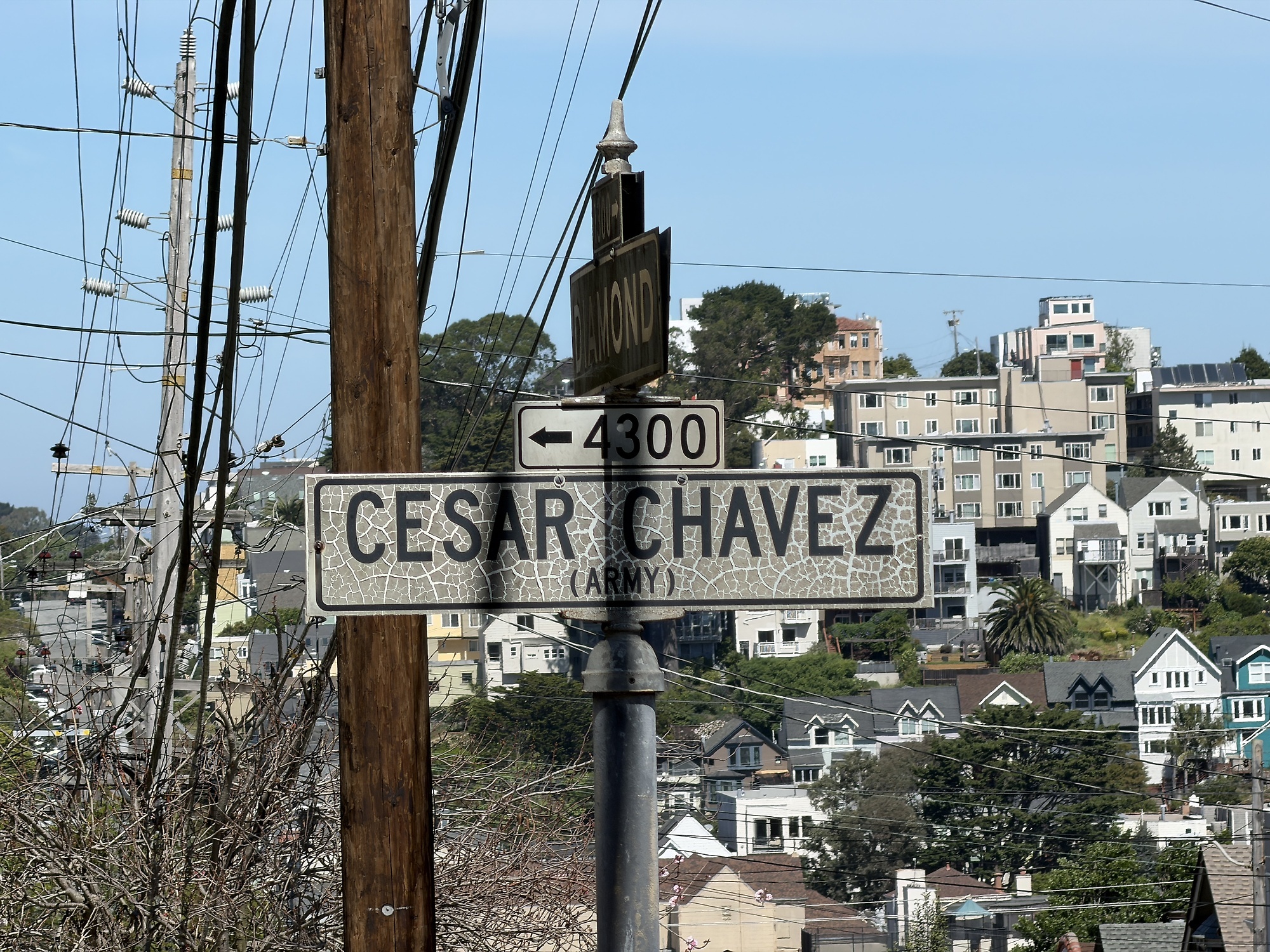 Die Cesar-Chavez-Street hie&szlig; fr&uuml;her Army Street