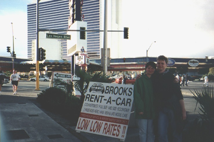 "Brook's Rent A Car" -- Die Autovermietung, in der wir uns vor 10 Jahren zum ersten Mal über den Weg liefen -- immer noch im Geschäft!
