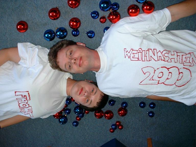 Weihnachtsgrüße von Angelika und Michael