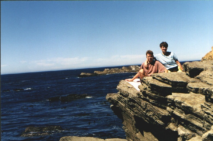 Am Meer bei Timber Cove.