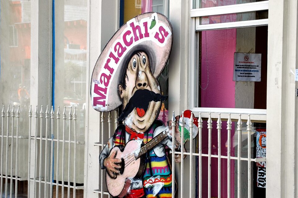 Die Kneipe Mariachi's in der Mission