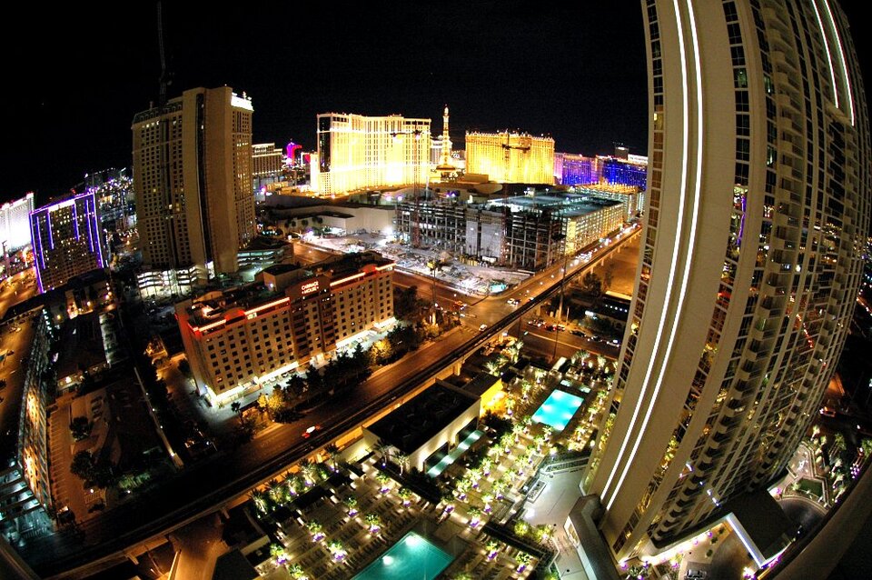Blick aus dem Hotelzimmer