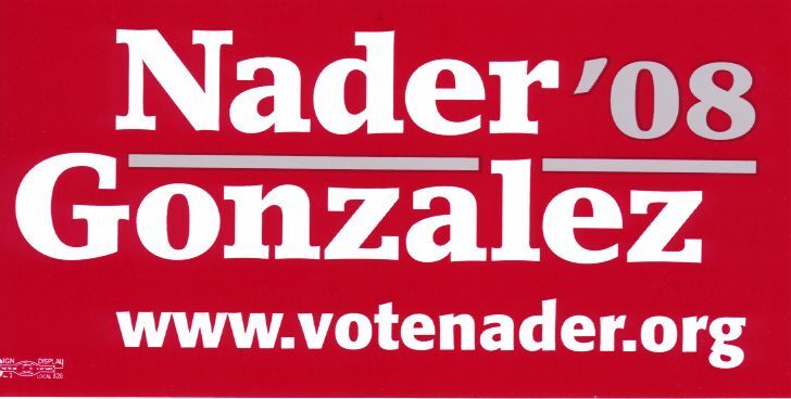 Der starrsinnige Ralph Nader kann's nicht lassen, als Alternativpräsident zu kandidieren.