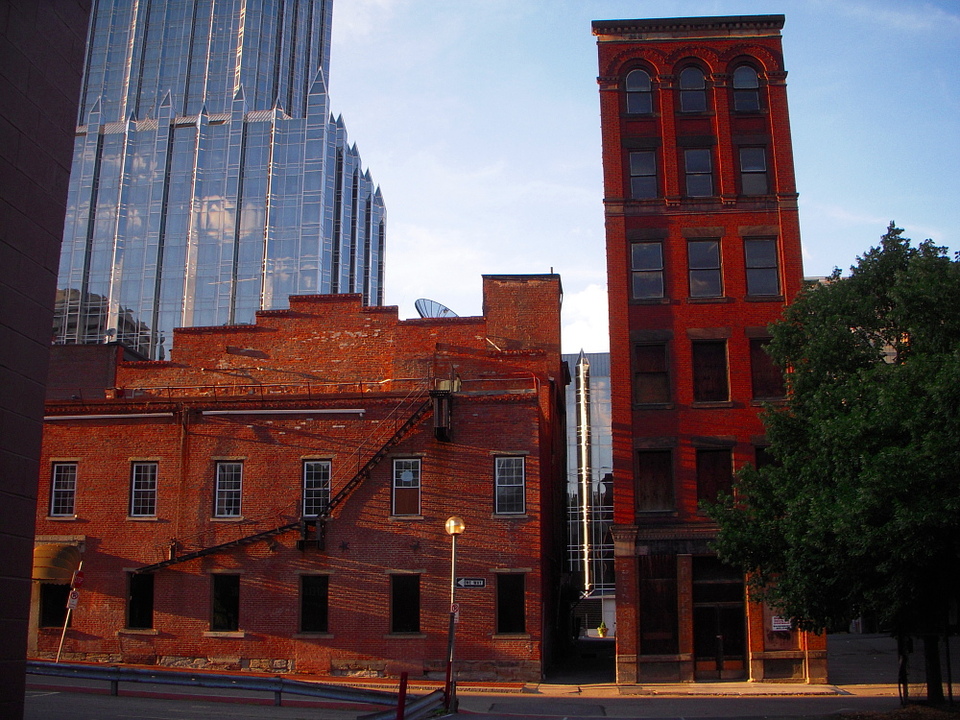 Die Altstadt von Pittsburgh, Pennsylvania